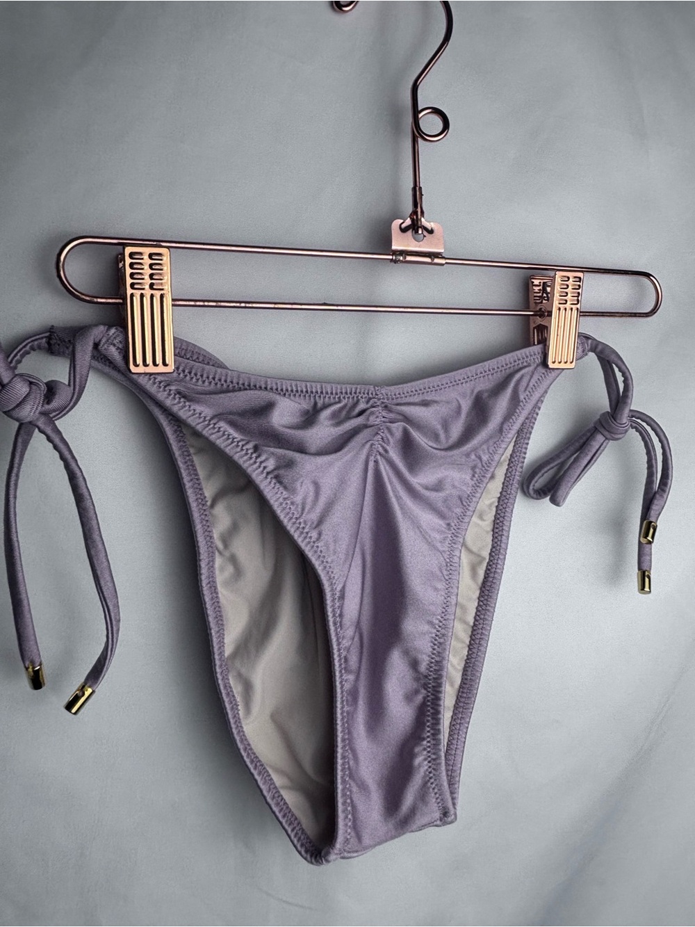 PQ Swim Lavender Tie-Side Bikini Bottoms